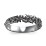 Carmilla - Wide Spine Band Ring – Sterling Silver