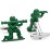 Green Army Men Cufflinks