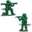 Green Army Men Cufflinks