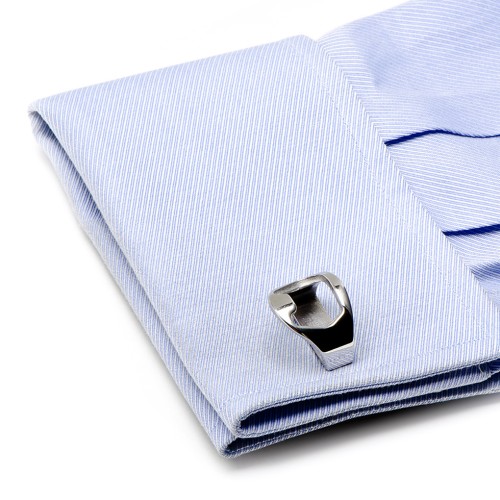 Stainless Steel Bottle Opener Cufflinks – Stainless Steel