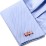 Bacon and Eggs Breakfast Cufflinks