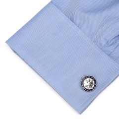 Blue Compass Cufflinks