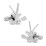 Golf Clubs Cufflinks