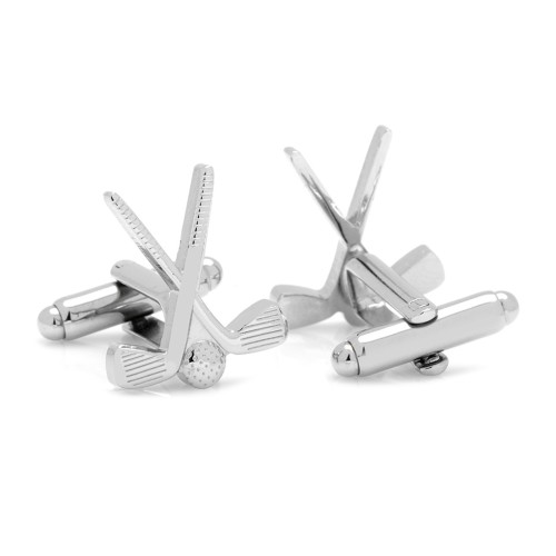 Golf Clubs Cufflinks