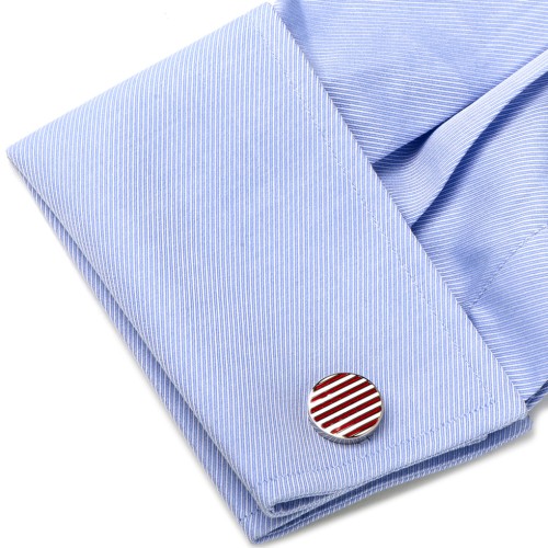Stars and Stripes American Flag Cufflinks