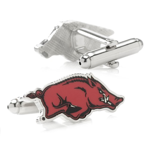 NCAA- University of Arkansas Razorback Cufflinks