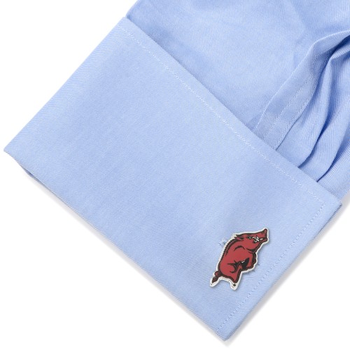 NCAA- University of Arkansas Razorback Cufflinks
