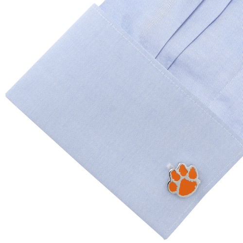 NCAA- Clemson University Tigers Cufflinks
