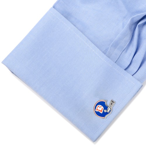 NFL- Retro Denver Broncos Helmet Cufflinks