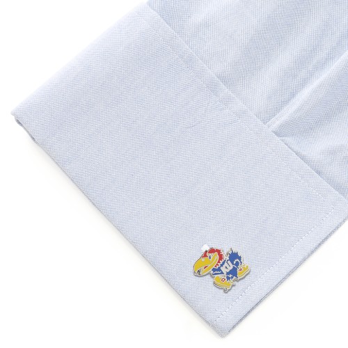 NCAA- University of Kansas Jayhawks Cufflinks
