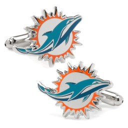 NFL- Miami Dolphins Cufflinks in