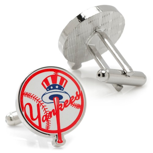 MLB- Yankees Baseball Cufflinks