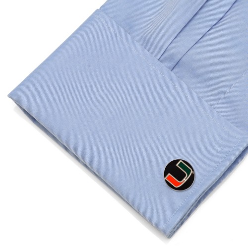 NCAA- Miami Hurricanes Cufflinks