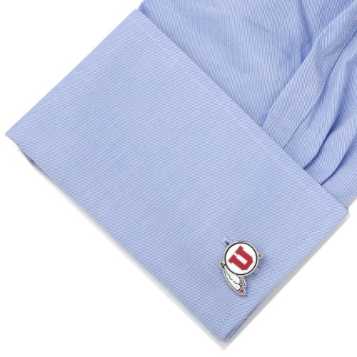 NCAA- University of Utah Utes Cufflinks