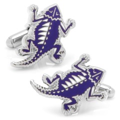 NCAA- Vintage TCU Horned Frog Cufflinks