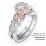 The Audrey Wedding Band – 14K White Gold with Lab Diamond