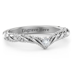 The Rita Diamond Wedding Band