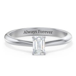 Classic Solitaire Engagement Ring