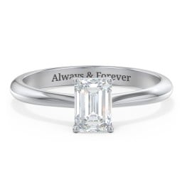 Classic Solitaire Engagement Ring