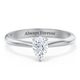 Classic Solitaire Engagement Ring