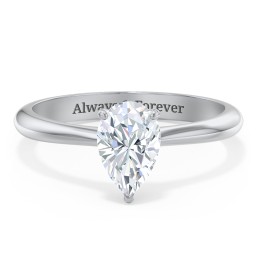 Classic Solitaire Engagement Ring