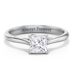 Classic Solitaire Engagement Ring