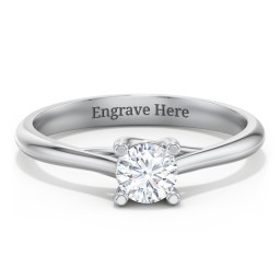 Classic Solitaire Engagement Ring