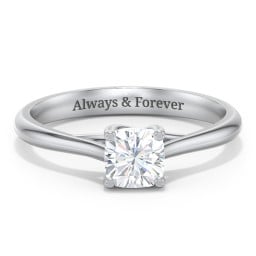 Classic Solitaire Engagement Ring