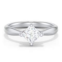Classic Diamond Solitaire with 4 Prong Setting