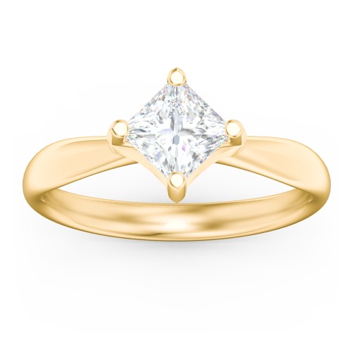 Classic Diamond Solitaire with 4 Prong Setting