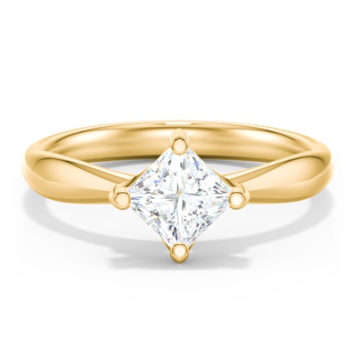 Classic Diamond Solitaire with 4 Prong Setting