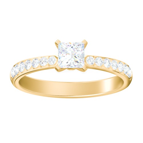 Engagement Ring with Graduated Side Stones
