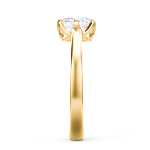 Classic 6-Prong Solitaire Diamond Engagement Ring – 10K Yellow Gold