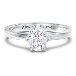 Classic 6-Prong Solitaire Diamond Engagement Ring