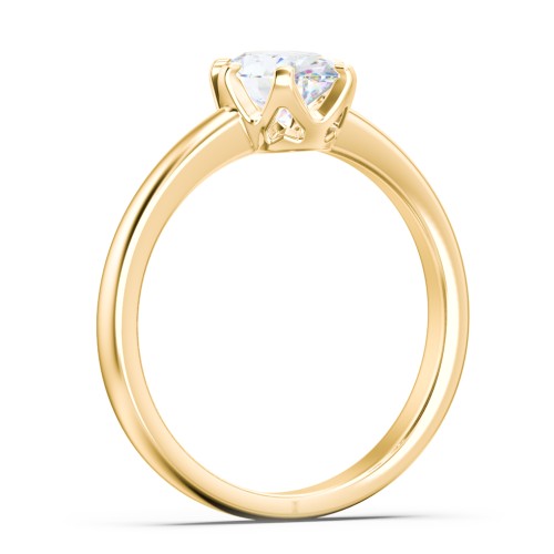 Classic 6-Prong Solitaire Diamond Engagement Ring