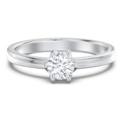 Classic 6-Prong Solitaire Diamond Engagement Ring