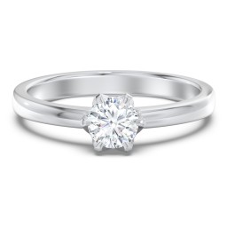 Classic 6-Prong Solitaire Diamond Engagement Ring