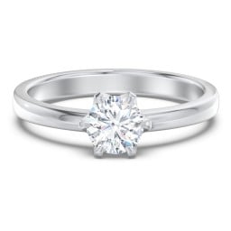 Classic 6-Prong Solitaire Diamond Engagement Ring