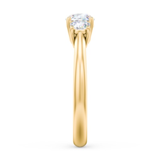 Classic 3-Stone Diamond Engagement Ring