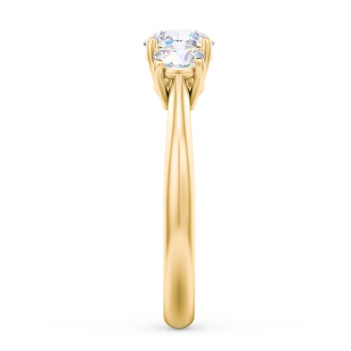 Classic 3-Stone Diamond Engagement Ring