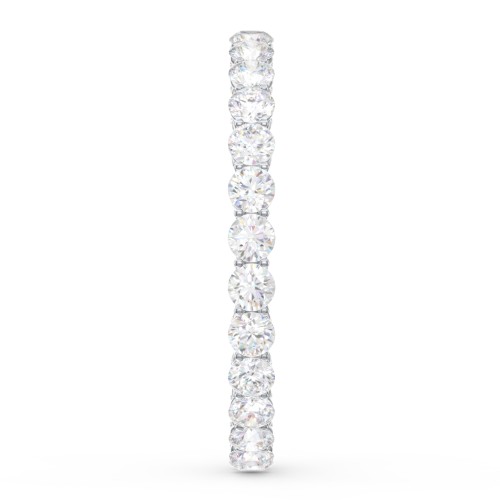 Classic Shared Prong Eternity Wedding Band - 3/4 ct. tw. – 14K White Gold with Lab Diamonds