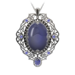 Murdoch Mysteries - Oval Cabochon Pendant