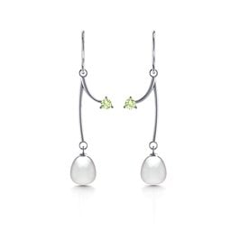 Freshwater Pearl Vine Earrings