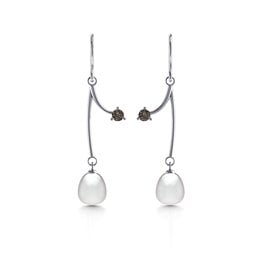 Freshwater Pearl Vine Earrings