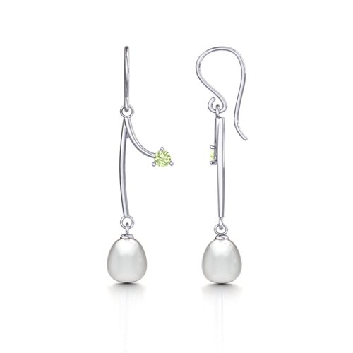 Freshwater Pearl Vine Earrings