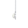 Sterling Silver Heart and Pearl Pendant
