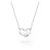 Sterling Silver Heart and Pearl Pendant – Sterling Silver