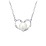 Sterling Silver Heart and Pearl Pendant – Sterling Silver