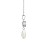 Sterling Silver Freshwater Pearl and Cubic Zirconia Drop Pendant – Sterling Silver