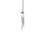 Pavé Heart Pendant with Diamond Accents – Sterling Silver